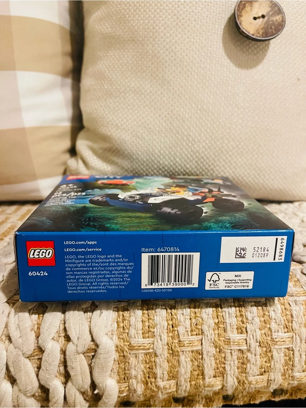 New Lego City 60424 Jungle Explorer ATV Red Panda Retired Set. Factory Sealed